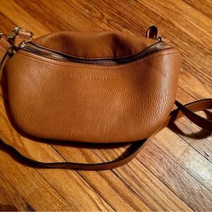 Poppy and Peonies ‘Cognac’ Sidekick Bag